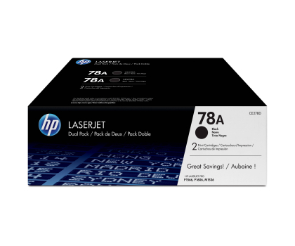 Toner HP Toner LJ P1566/1606 78A Czarny 2.1k Dwupak CE278AD